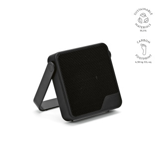 "Dipster Speaker" Lautsprecher aus rABS, 1.800 mAh, 10 Stunden Wiedergabezeit, schwarz