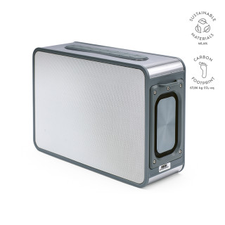 Jouncer Lautsprecher rABS 5200 mAh. 30 Std. Spielzeit. 80 W, silber