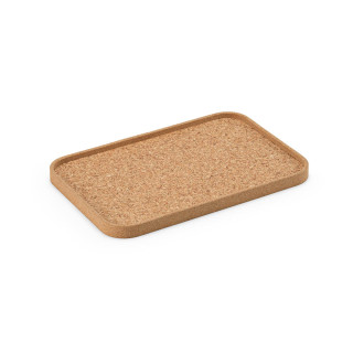 "Waters Tray" rechteckiges Tablett aus Kork, natur
