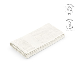 "Botticelli L Towel" Badetuch aus recycelter Baumwolle (500 g/m²), weiß