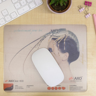 AXOPAD® Mousepad AXOClear 400, 24 x 19,5 cm rechteckig, 0,9 mm dick