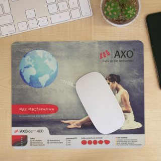 AXOPAD® Mousepad AXOIdent 400, 24 x 19,5 cm rechteckig, 2,3 mm dick