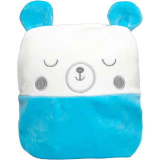 Bär für Wärmekissen, blau