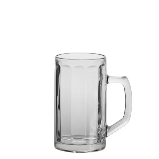Bierseidel-Glas "Brema" klarglas, 0,5 l (Innenoptik), klarglas