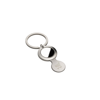 Einkaufswagenlöser mit Caddy-Chip Halter Matt, inkl. Schlüsselring und Caddy-Chip