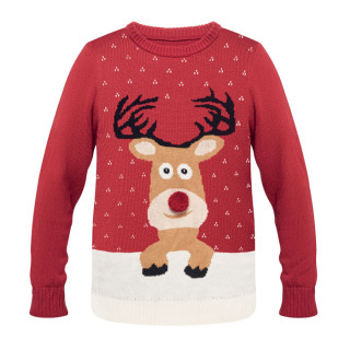 SHIMAS Weihnachtspullover L/XL, dunkelrot
