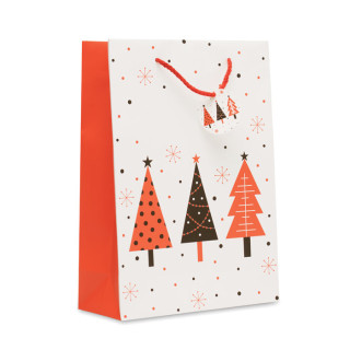 BOSSA LARGE Geschenkpapiertüte, groß, weiß