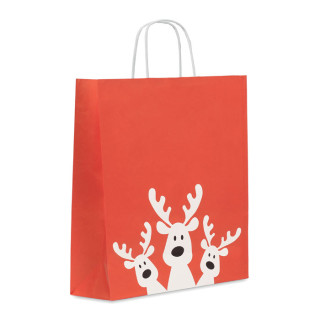 BAO LARGE Geschenkpapiertüte, groß, rot