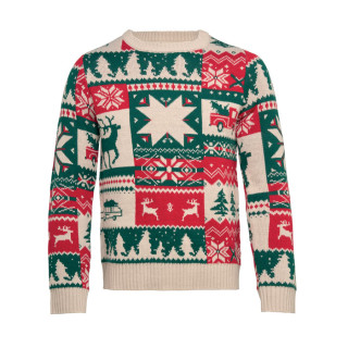 SHIMIS XL Weihnachtspullover L-XL, beige