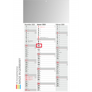 3-Monats-Kalender Spectrum 3 Bestseller inkl. 4C-Druck als Werbeartikel 