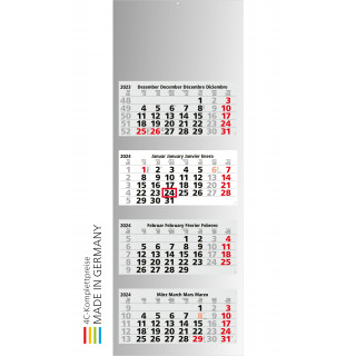 4-Monats-Kalender Quadro Light 4 x.press inkl. 4C-Druck