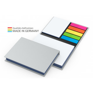Kombi-Set Wien White Bestseller, Bookcover matt mit Farbschnitt blau