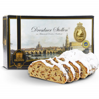 1000g Original Dresdner Christstollen® in Geschenkkarton