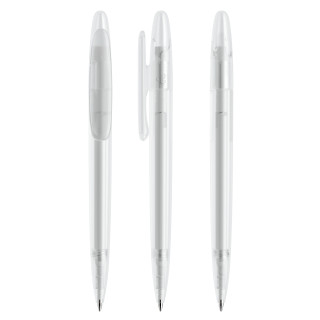 prodir DS5 TFF Twist Kugelschreiber, transparent, Schreibfarbe: blau