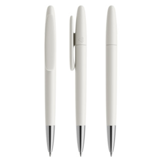 prodir DS5 TMS Twist Kugelschreiber, weiß, Schreibfarbe: blau