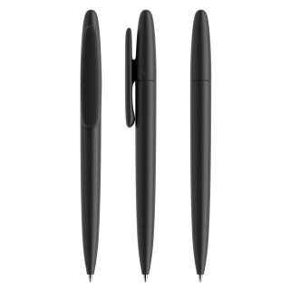 prodir DS5 Soft Touch TRR Twist Kugelschreiber, schwarz, Schreibfarbe: blau