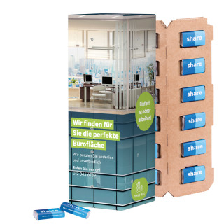 Adventskalender Eco "High Tower", share Schokotäfelchen