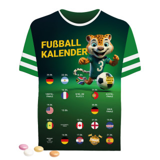 Event-Kalender "Trikot", Mentos Kaudragee Fruit