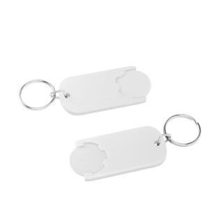 Chiphalter mit 1€-Chip "Alpha" - EXPRESSDRUCK, weiß, weiß