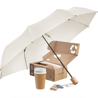 FARE® Set ÖkoBrella To Go, naturweiß wS
