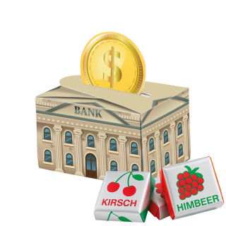Geschenkbox Mini "rund" mit Böhme Fruchtkaramelle