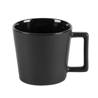 Keramiktasse schwarz matt, Inhalt 41 cl