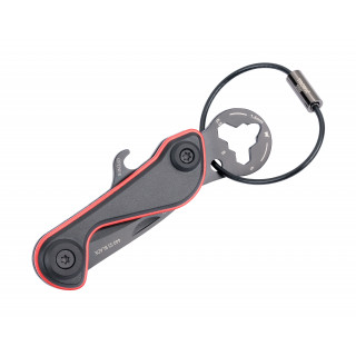 Mini-Werkzeug PARCEL CUT & CART, rot, schwarz