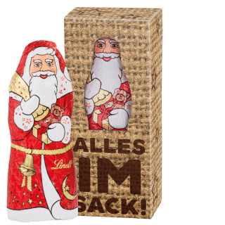 Lindt Weihnachtsmann 10 g in der Werbebox