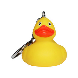 Schlüsselanhänger Ente, gelb