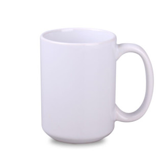 Sublimationsbecher "Nevada Art Solid", 450 ml, weiß