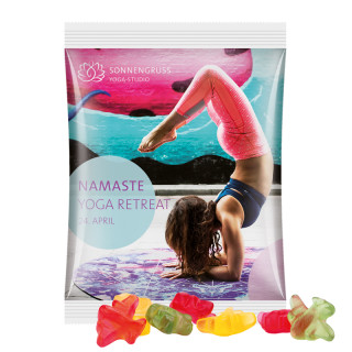 Maxitüte, Folie weiß, Trolli Fruchtgummi Flugzeuge