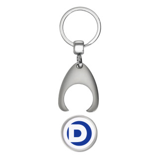 Metmaxx® EK-Schlüsselanhänger, silber