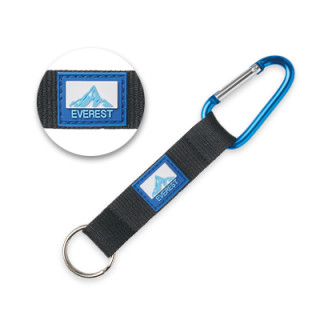 Karabiner mit PVC Label