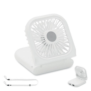 STANDFAN Powerbank mit Ventilator, weiß