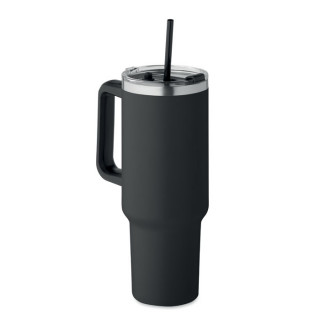 SUMA Doppelwandiger Trinkbecher, schwarz
