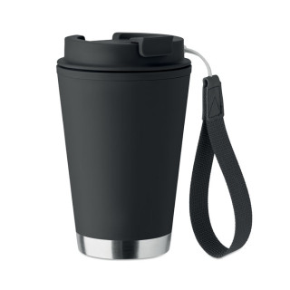 TOPIZ Doppelwandiger Becher 300 ml, schwarz