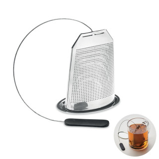 TEAFUSER Tee-Ei Edelstahl, schwarz