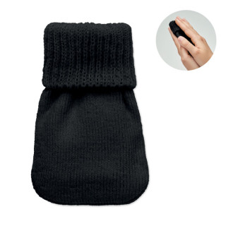 WARMMUFF Gel-Wärmekissen mit Bezug, schwarz