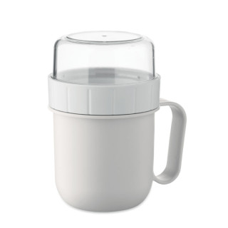 CUP ON GO Müslibecher 450 ml, weiß