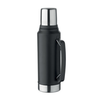 NYIMA Doppelwandige Flasche 1L, schwarz