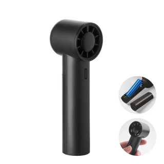 GLACI Mini-Handventilator, schwarz