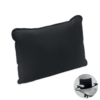 SUICUSH Kissen aus Wildleder-Imitat, schwarz