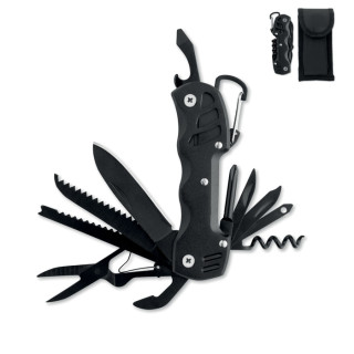 MYTOOL 13in1-Multitool-Messer, schwarz