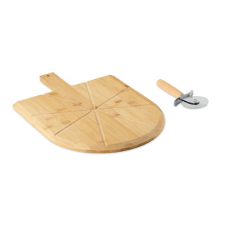 NAPOLITANA Pizza-Set Bambus, holz