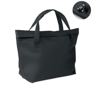 RIDE TOTE BAG Fahrrad-Einkaufstasche PU 10L, schwarz