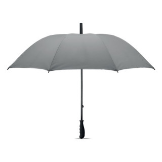 VISIBRELLA Reflektierender Regenschirm, mattsilber