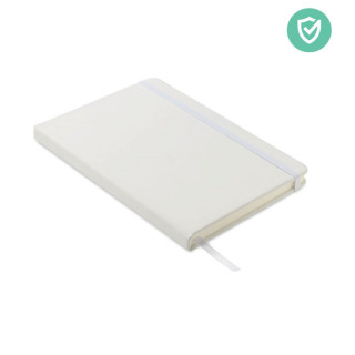 ARCO CLEAN Antibakterielles A5 Notizbuch, weiß