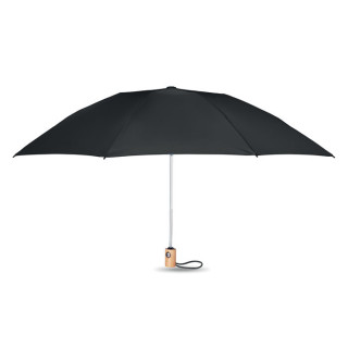 LEEDS Regenschirm 23'' RPET, schwarz