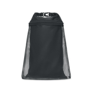 SCUBA MESH Wasserfester Beutel 6 l, schwarz
