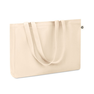 RESPECT Recycelte Canvas-Tasche, beige